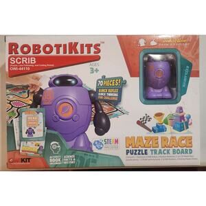 Robotikits SCRIB Maze Race OWI-44110 STEM Coding Robot Puzzle Track Board NIB